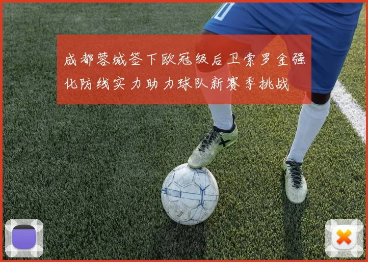 成都蓉城签下欧冠级后卫索罗金强化防线实力助力球队新赛季挑战